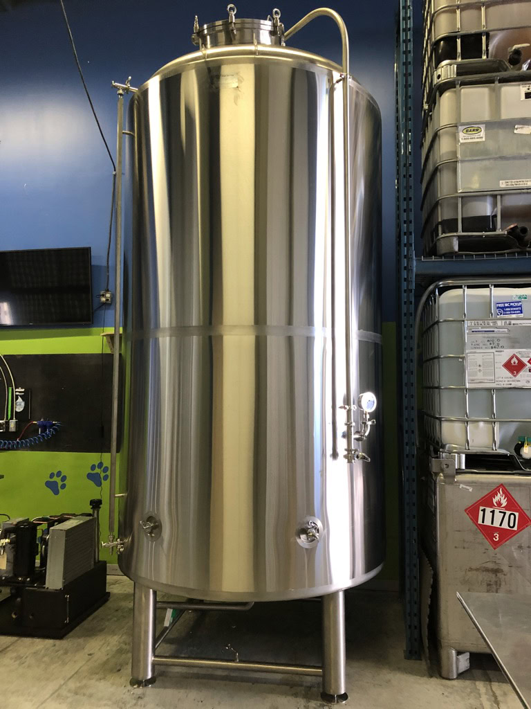 50 hectolitre double insulated brite tank