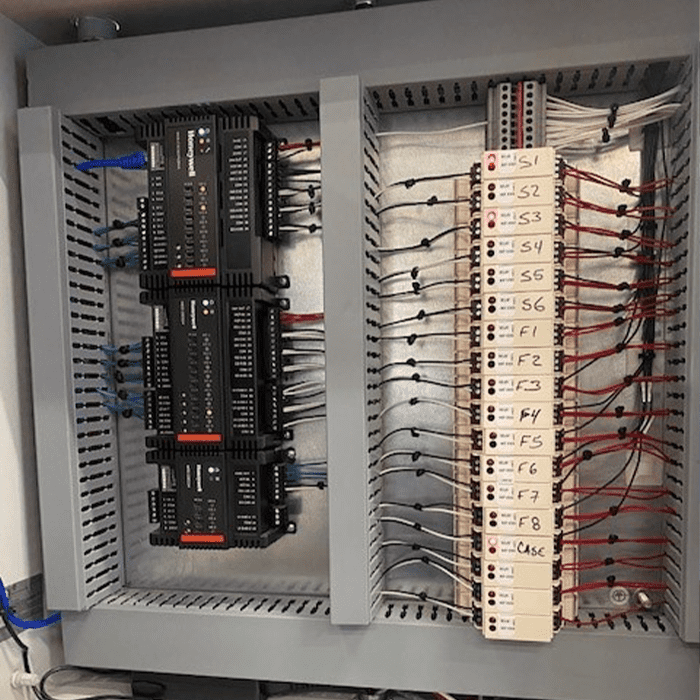 Red Bird controls installation