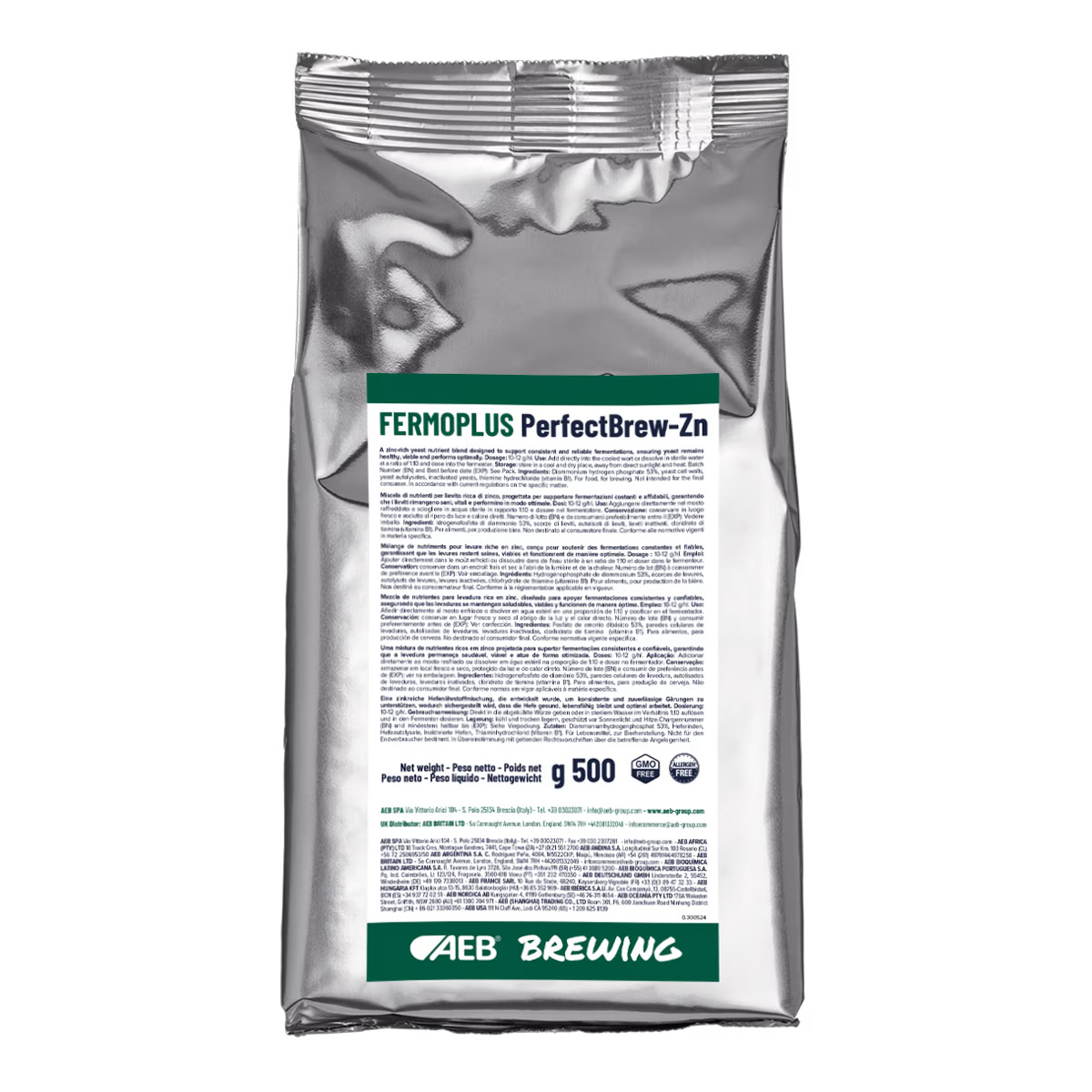aeb fermoplus perfectbrew zn 500g