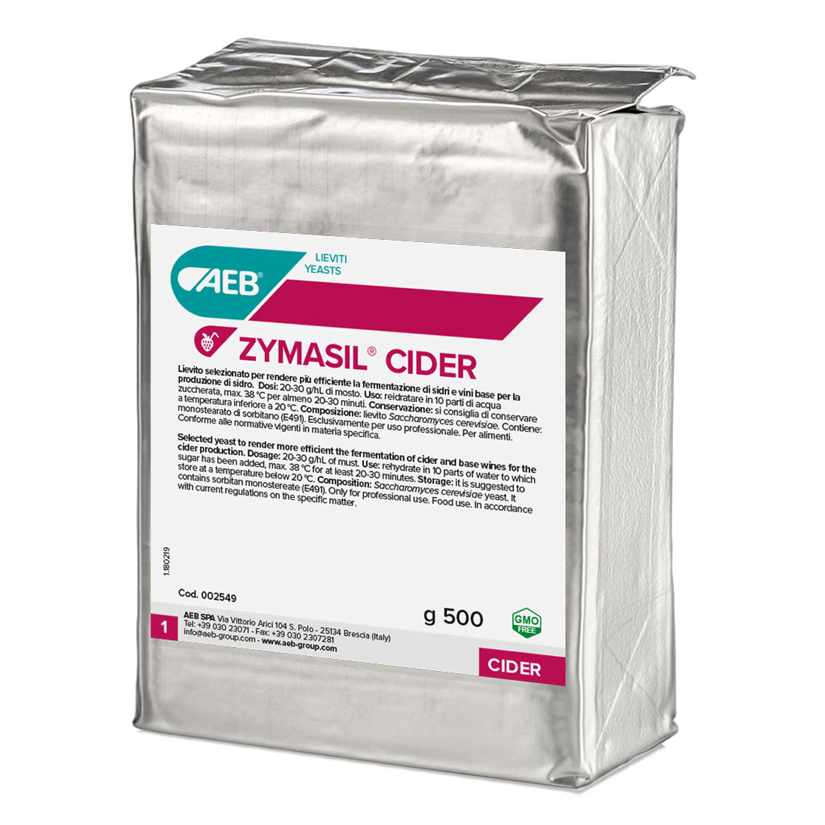 aeb nxt zymasil cider 500g