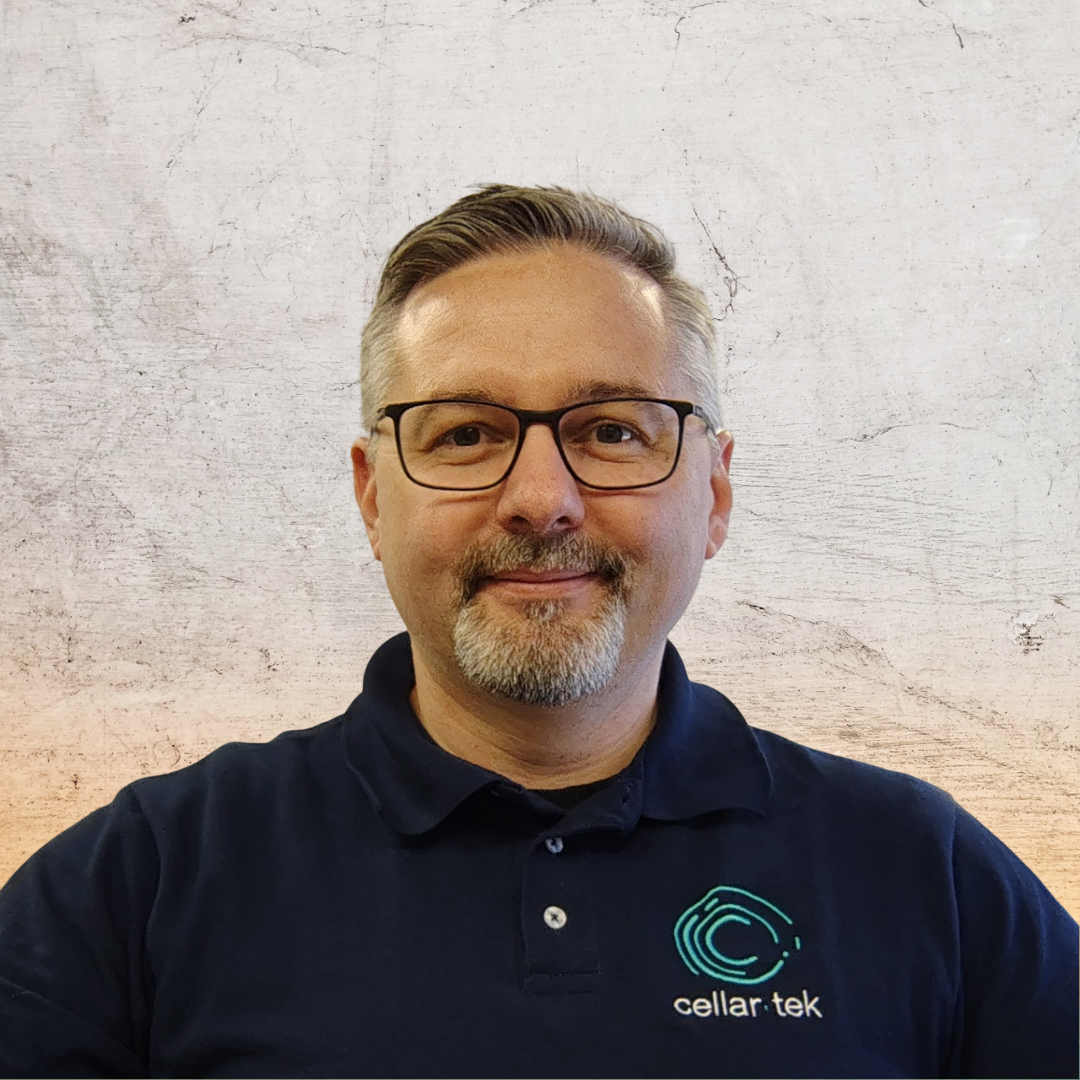 Marius Gitoi at Cellar-Tek Supplies East, St. Catherins Branch