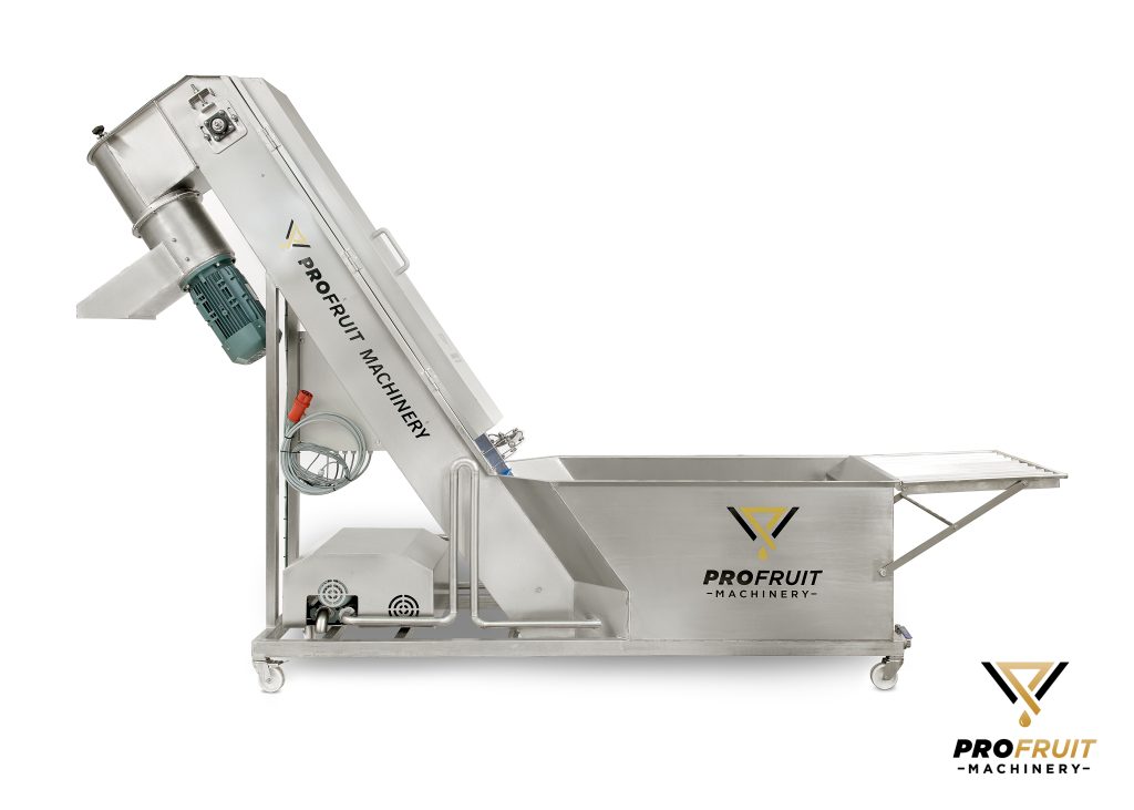 profruit fruit bubble washer elevator mill aquamill