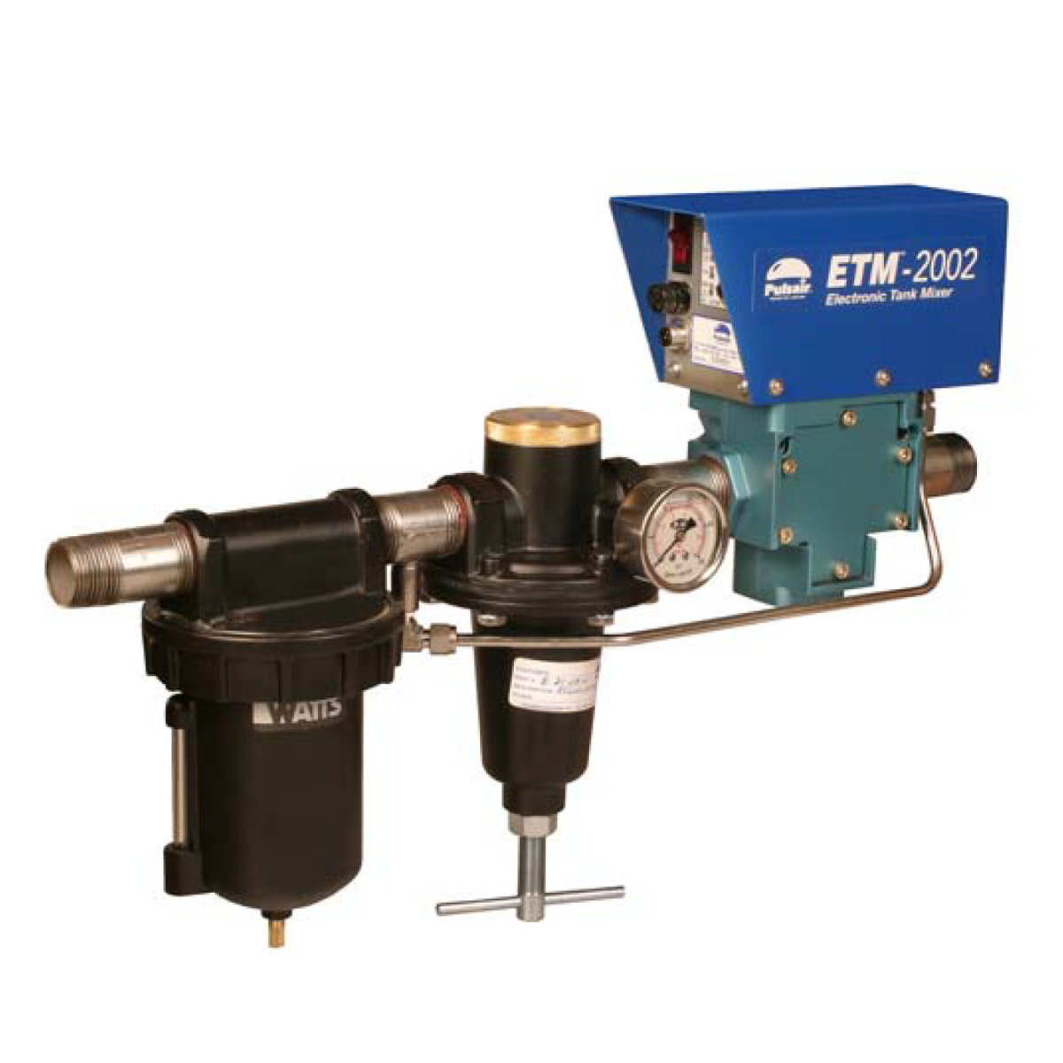 pulsair pneumatage cap management and tank mixing