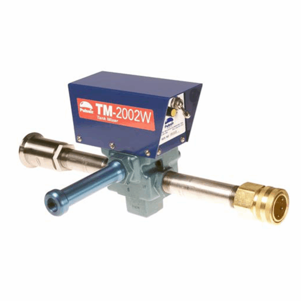 pulsair pneumatage cap management and tank mixing