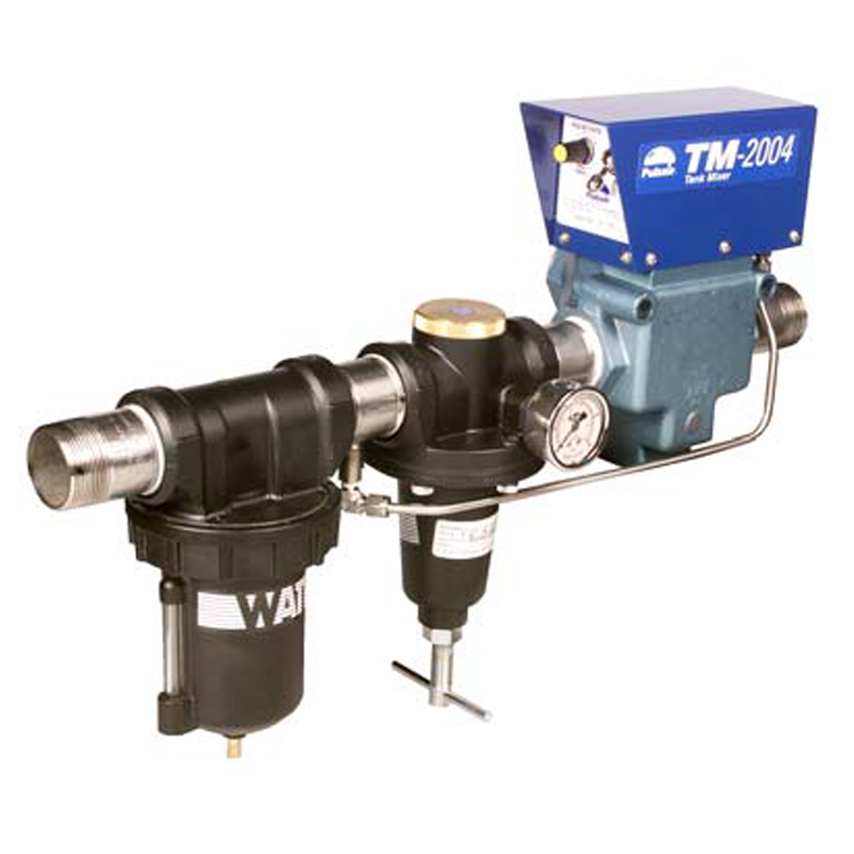 pulsair pneumatage cap management and tank mixing