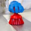 remco 4.3" round scrub brush