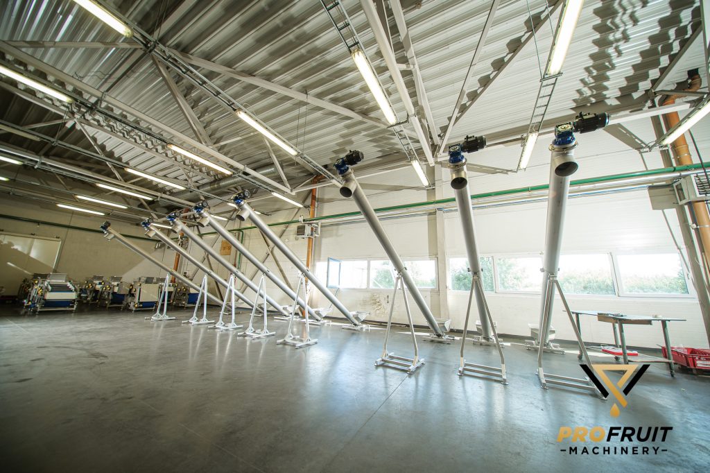 profruit screw conveyor for pressed mash